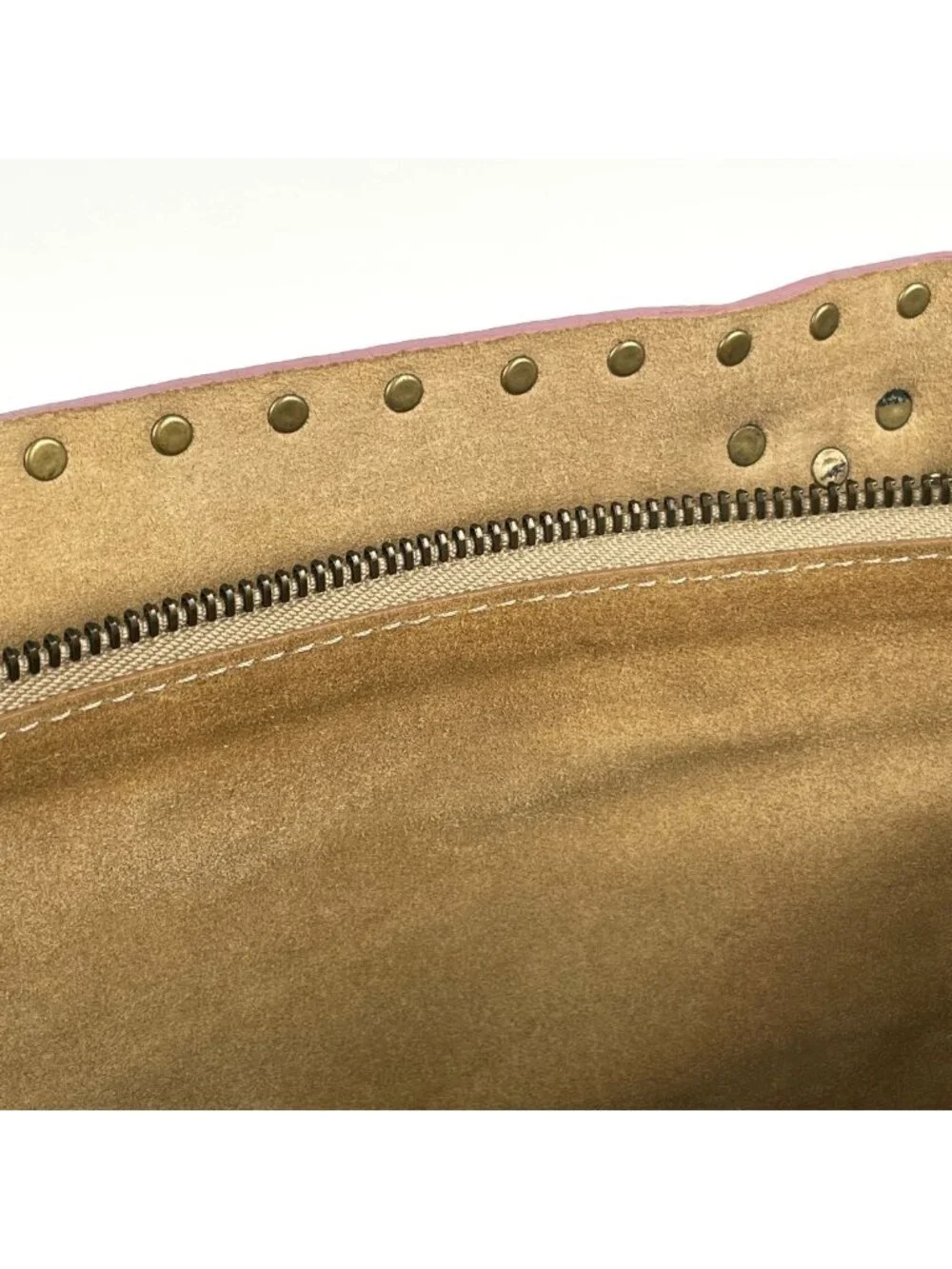 Celine Boogie Bag Handbag Leather Pink